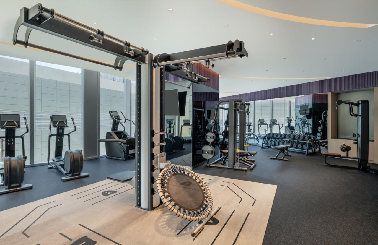 W Macau - Studio City Exteriér fotografie The gym at the hotel