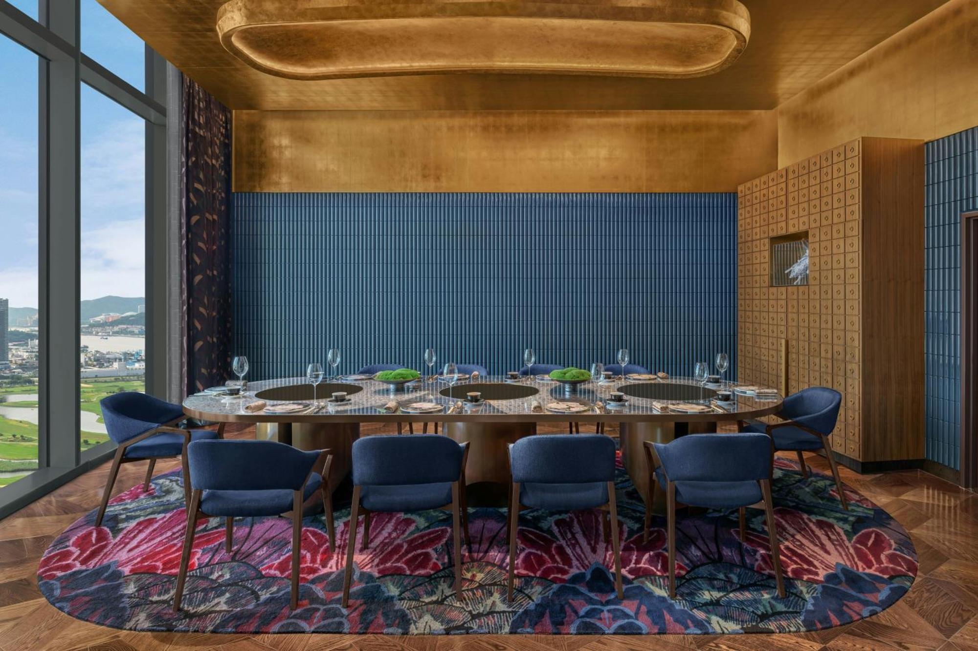W Macau - Studio City Exteriér fotografie The private dining room at the restaurant
