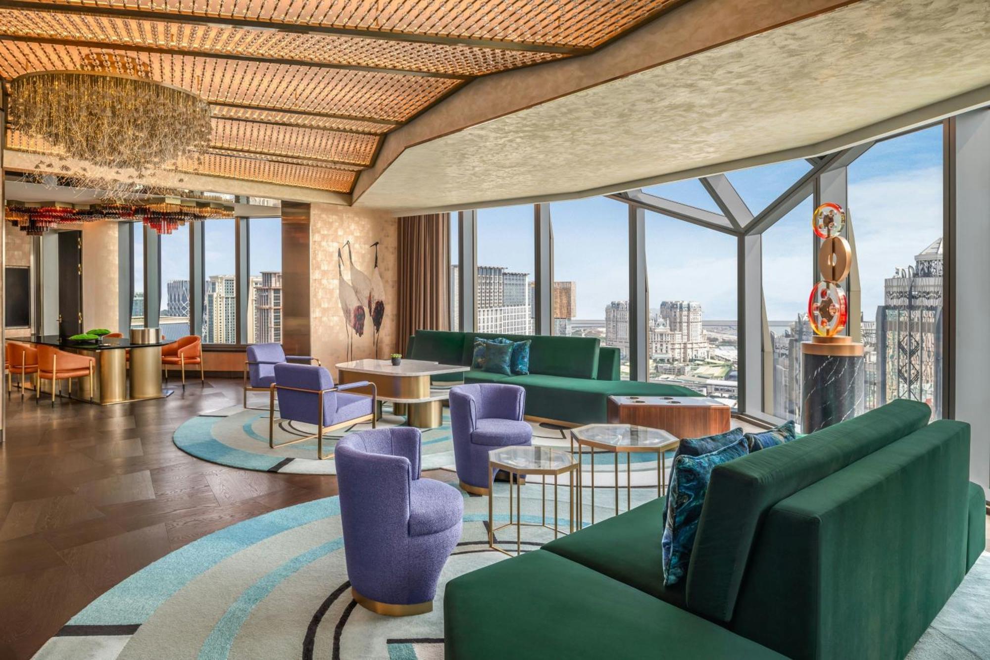 W Macau - Studio City Exteriér fotografie The 101 Lounge